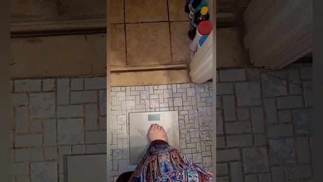 Getting on the Scale #scale #weight #heavy
