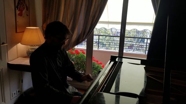 improvisation 3    dans  le style  de DEBUSSY  par Xavier  BOUCHAUD