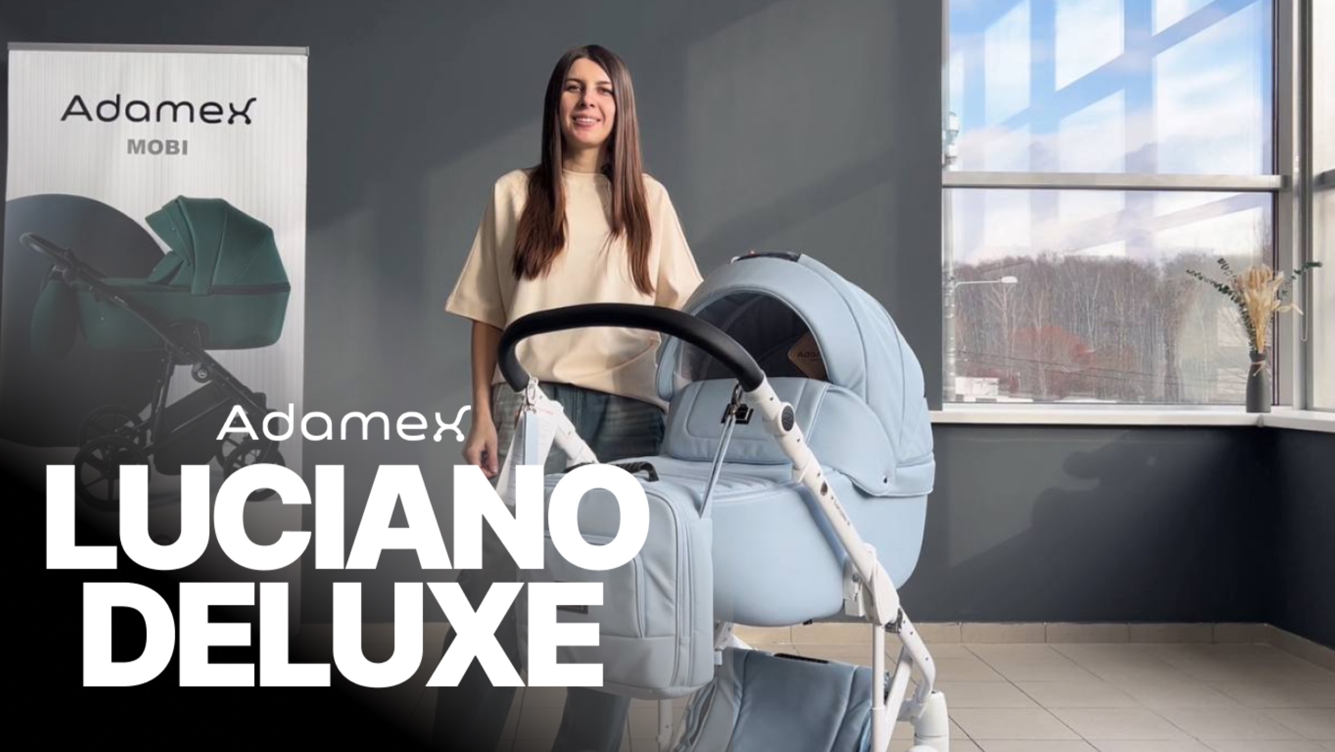 Обзор коляски Adamex Luciano