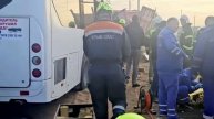 В Крыму задержали водителя автобуса, который врезался в грузовик.