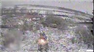 Операторами БпЛА были перехвачены две установки разминирования УР-77 "Метеорит" и немецкая машина
