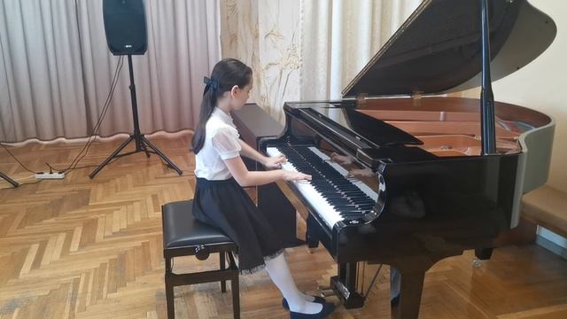 М. Мошковский Этюд соч. 97 №10
Мильштейн Эмилия, 9 лет.