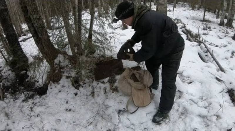 Разведка за металлом/Делянка/Давно хотел туда съездить/Следы огромного ВОЛКА