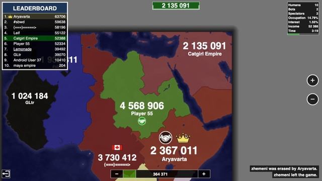 Playing on New Territorial.io Maps (Pt.  1)