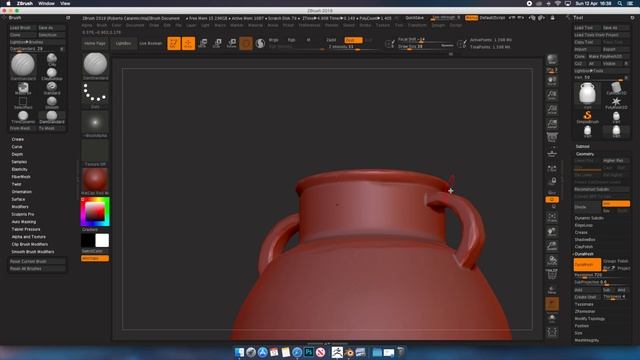 Creating an Ancient Greek Vase (1/3) - Blender | ZBrush | Substance Painter [Timelapse]