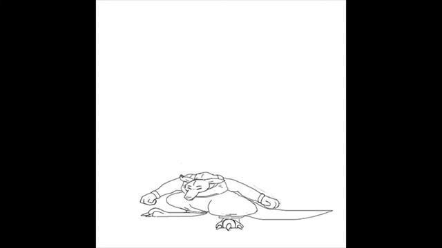 Squash And Stretch Animation Test, Cute Kangaroo