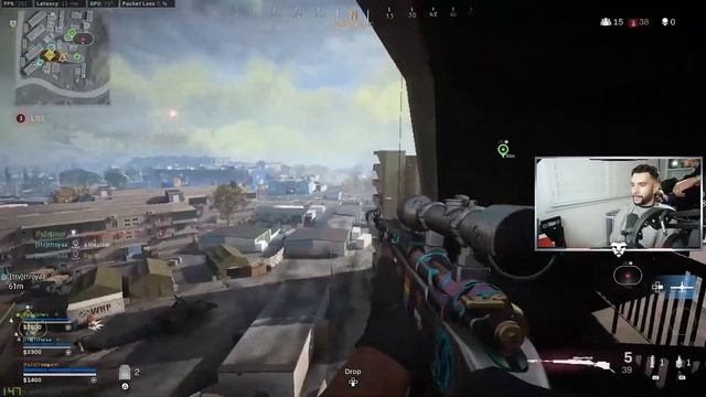 I WON Warzone while Getting a Haircut  (Cold War Warzone)