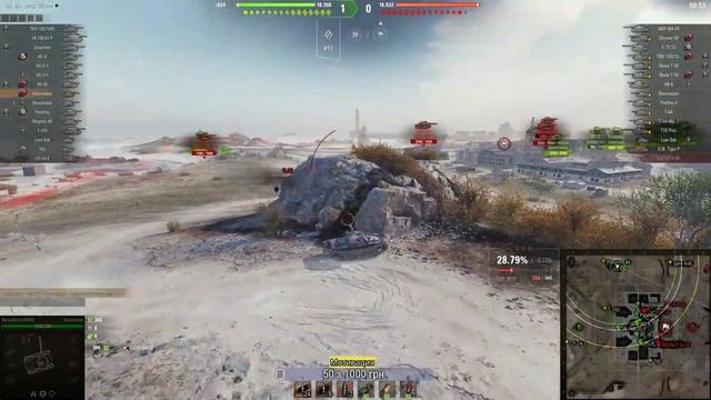 Танк недели Bat.-Châtillon Bourrasque - ФАРМ!!!