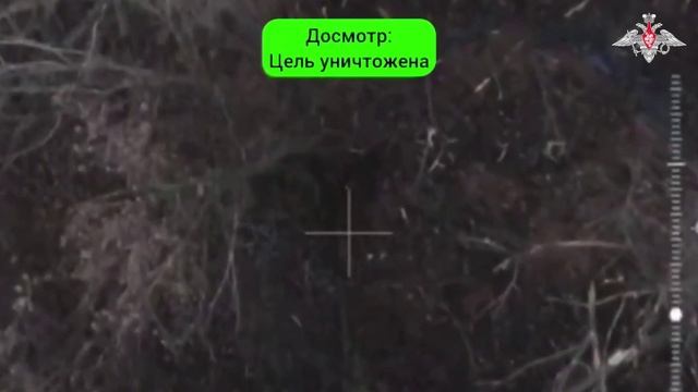 Боевая работа артиллеристов ГрВ «Южная»