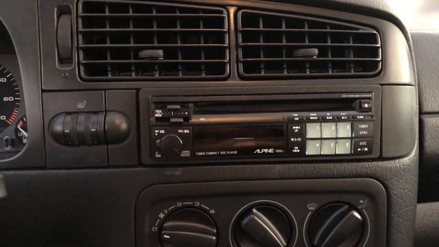 34k original miles, 996 Jetta VR6  MK3 w/ Alpine 7909 stereo & JBL 6x9 speakers