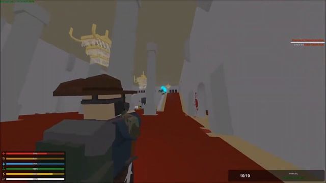 Fighting the Neuschwanstein Boss with a Sportshot! [Unturned]