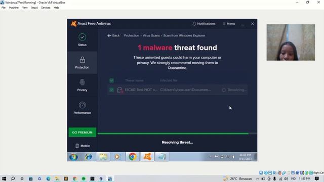 Tutorial Instalasi Dan Test EICAR pada Avast Antivirus dan Kaspersky