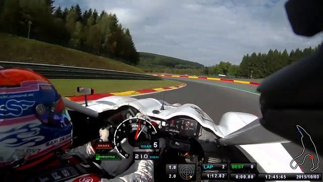 Pole Position Spa Francorchamps Sam Dejonghe Norma M20FC