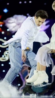 Александра Трусова и Макар Игнатов на шоу Русский вызов