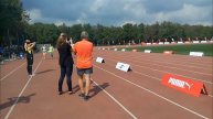 Track and Field School of Speed. Run 400 m. Man. Heat N4