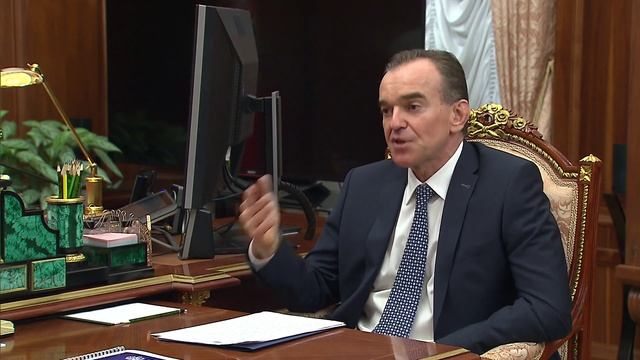 Встреча Владимира Путина с Вениамином Кондратьевым