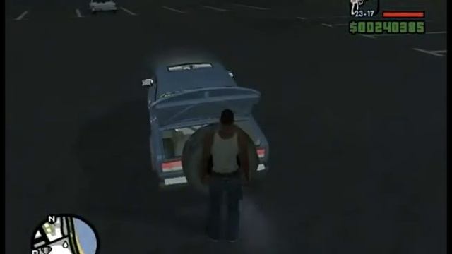 GTA по русски 80lvl lПОСТАВИЛ КАЛЕСО ОТ ТРАКТОРА В ВАЗ))