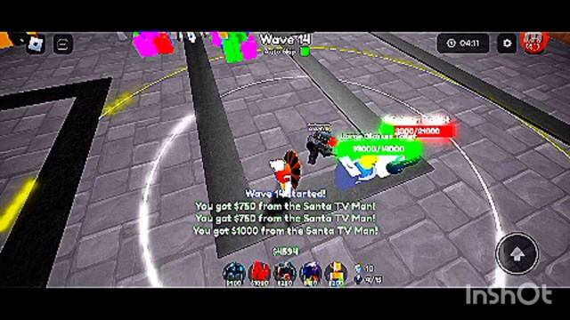 Testando a Mace Camerawoman no toilet Tower defense