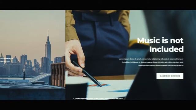 Clean Corporate Slideshow Premiere Pro Templates