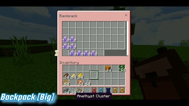 Backpack Plus Addon In Minecraft Pe 1.19+ | Minecraft 1.19 Mods Addons