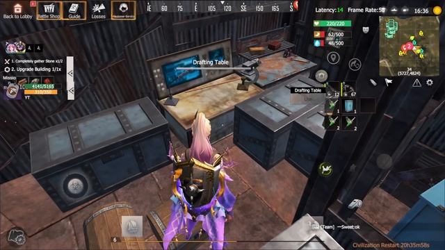 SOLO PROGRESS 1 HOUR - 8 HOURS I JUMPED ANOTHER SERVER LAST ISLAND OF SURVIVAL