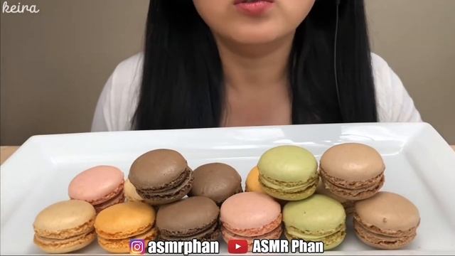 macaron compilation ♡ :: n.e asmr, asmr phan and sas asmr | bites only (15 videos)