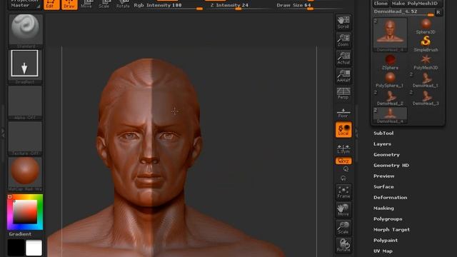 ZBrush (19/87): Maskowanie