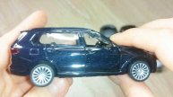We show small models of cars from a big box