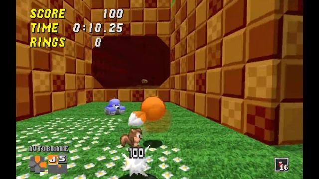 Sonic Robo Blast 2 (v.2.2.9) - Greenflower Zone Act 1 (Tails) - 0:16:97