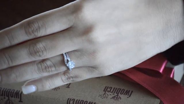 0.24 ct. Fifteen Stone Delicate Curved Wedding Ring - TwoBirch TB-CR-0051-WG-E