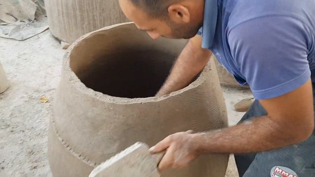 HOW TO MAKE TANDOOR. КАК ДЕЛАЮТ ТАНДЫР.