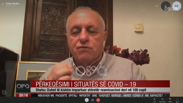 Edicioni informativ - 31 tetor 2020 - Ora 20:00 - RTV Ora
