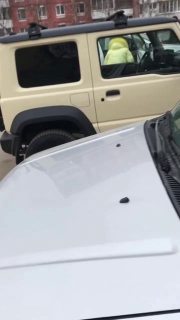 Два шедевра автомобилестроения. #jimny #ジムニー #suzuki #jb74