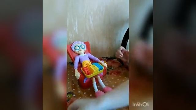 Игра Не разбуди бабулю / Greedy granny / Fun game / мини обзор игры