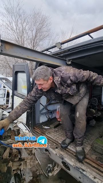 И ОПЯТЬ КРАН-БАЛКА СБЕРЕГЛА НАШИ СПИНЫ ☎️ +79370738633 Михаил #кириллов #авторазбор #auto #запчасти