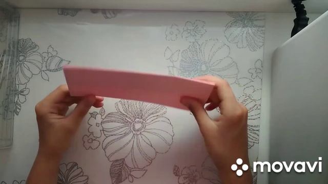 DIY кошелёк из одного листа бумаги