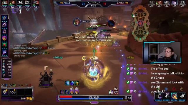 Baba yaga's passive can stack prophetic cloak NOW!! 🔥🔥
