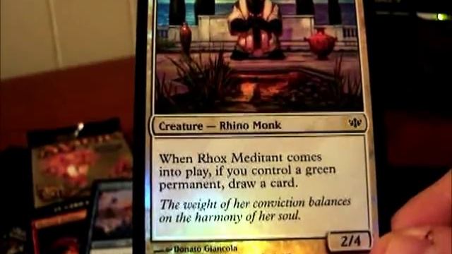 Magic the Gathering Pack Break - Shards of Alara Premium Foil Pack