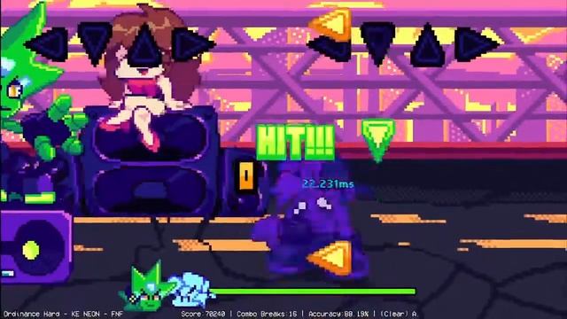 GOING ULTRA INSTINCT ON BRAND NEW NEON MOD [] Friday Night Funkin