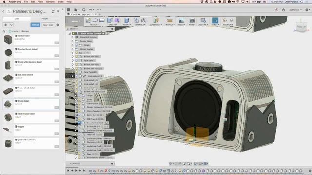 Rapid Parametric Design Concepts - Fusion 360 Live @ AU2017