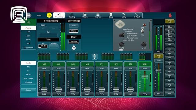 Обзор дополнительных плагинов для ALLEN&HEATH SQ Tube Stage Pre