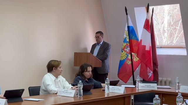 Глава управы Нагорного района выступил с отчетом о результатах работы в 2024 году