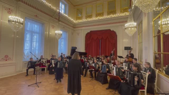 Оркестр баянистов и аккордеонистов Санкт-Петербургской детской музыкальной школы N11