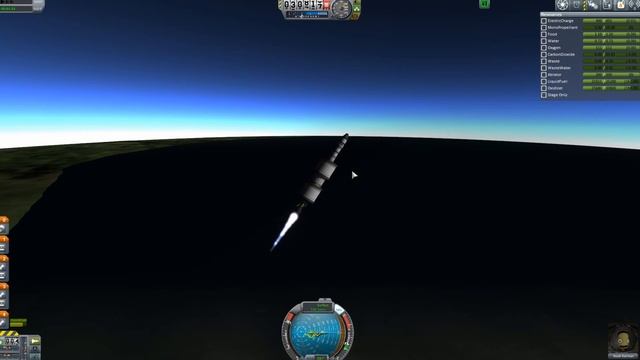 Kerbal Real Scale Solar System + Hard Career Mode + Getting To Orbit
