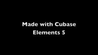 Cubase Elements 5 - Première Création