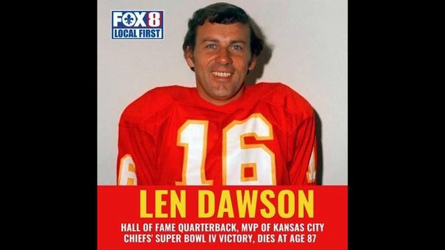 Len Dawson passes away at 87 years old