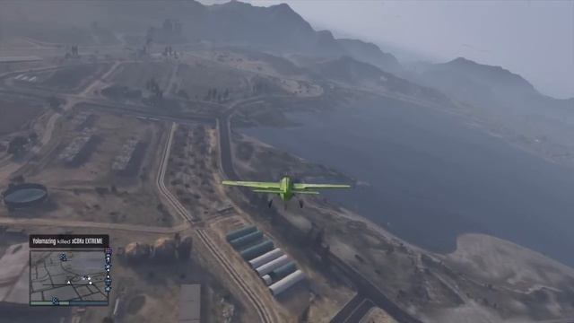 Grand Theft Auto Online: Professional CropDuster (GTAV Shenanigans Part 5/10 - Session 3)