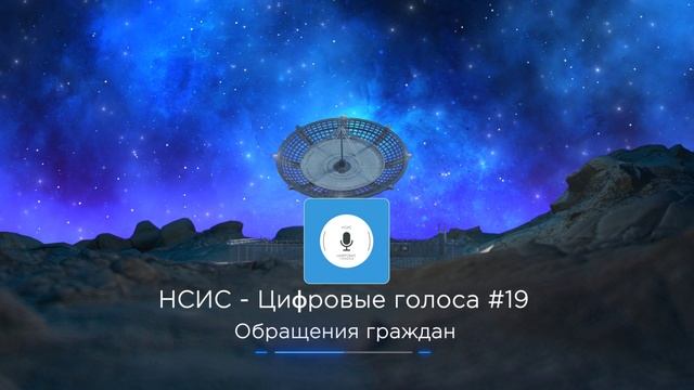 НСИС - Цифровые Голоса - Выпуск #19: Первые итоги и обращения граждан.