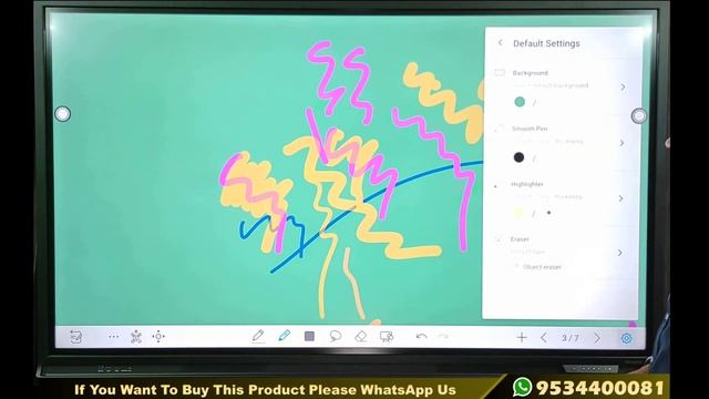 Newline Interactive Flat Panel ⚡ Complete Demo 🔥🔥🔥 How To Use Smart Board ⚡ Smart Board Demo
