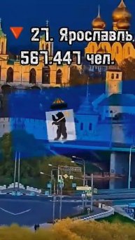 Топ 50 Городов России по Населению 🇷🇺